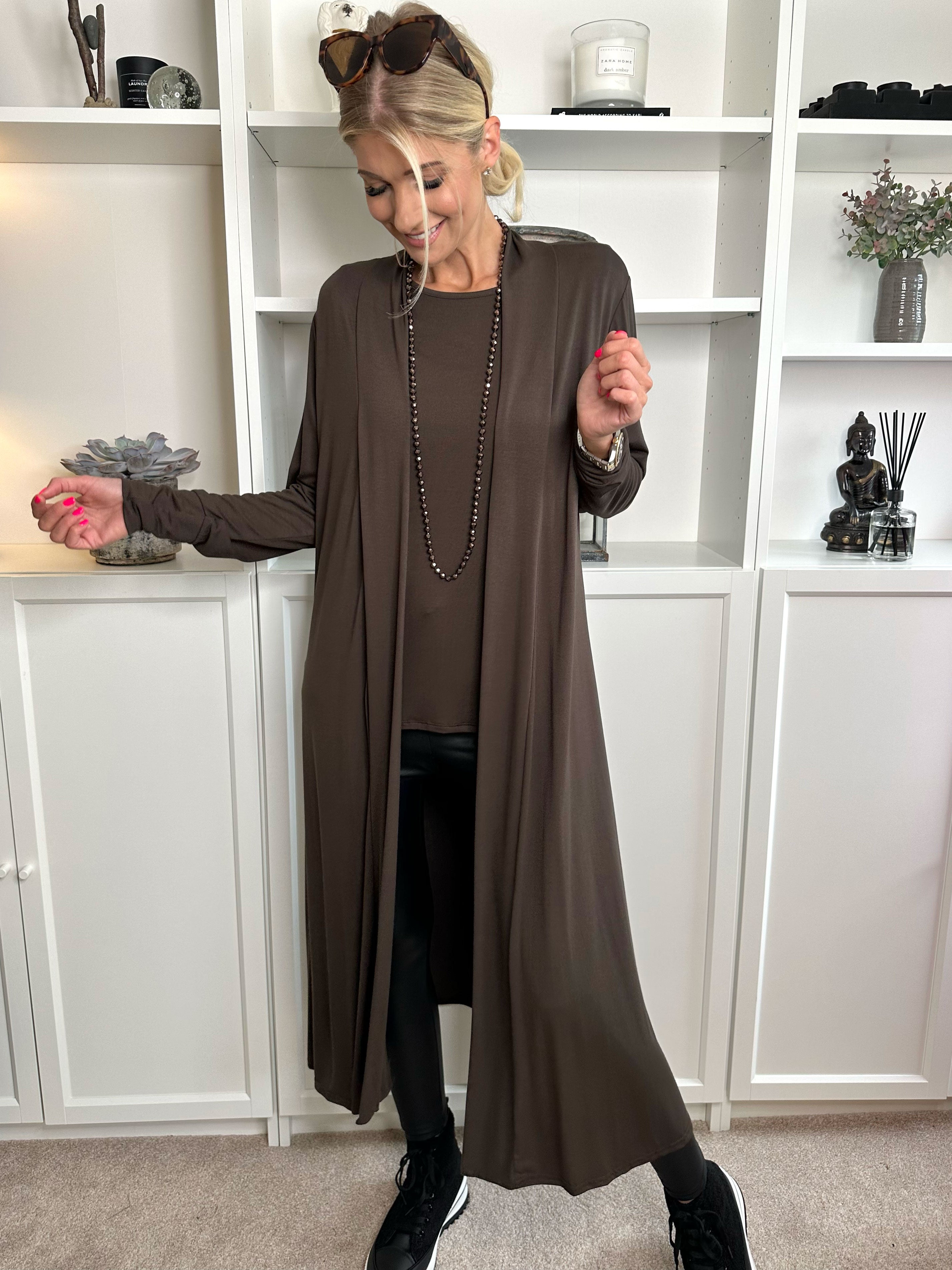 Mikkala - Lang basic cardigan (bestseller)